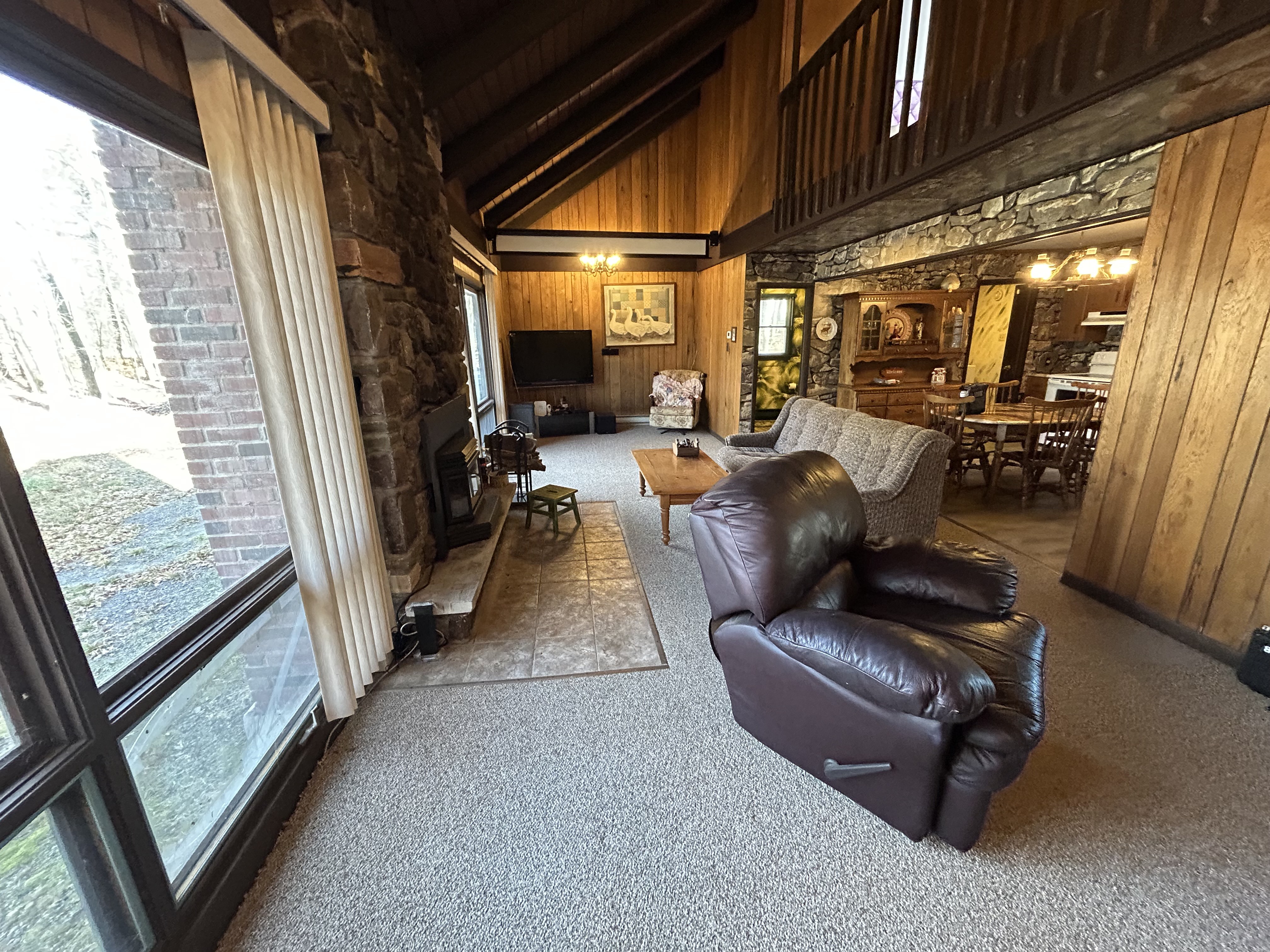 When we purchased our cabin to make it into an Airbnb